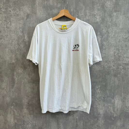 00s' Big Dogs 半袖Tシャツ アイスホッケー ダブルステッチ メキシコ製 アメカジ 古着 Lサイズ