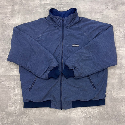 90s USA製 LANS END ランズエンド QUALL JACKET スコール ジャケット 中綿 ブルゾン ハイネック Lサイズ