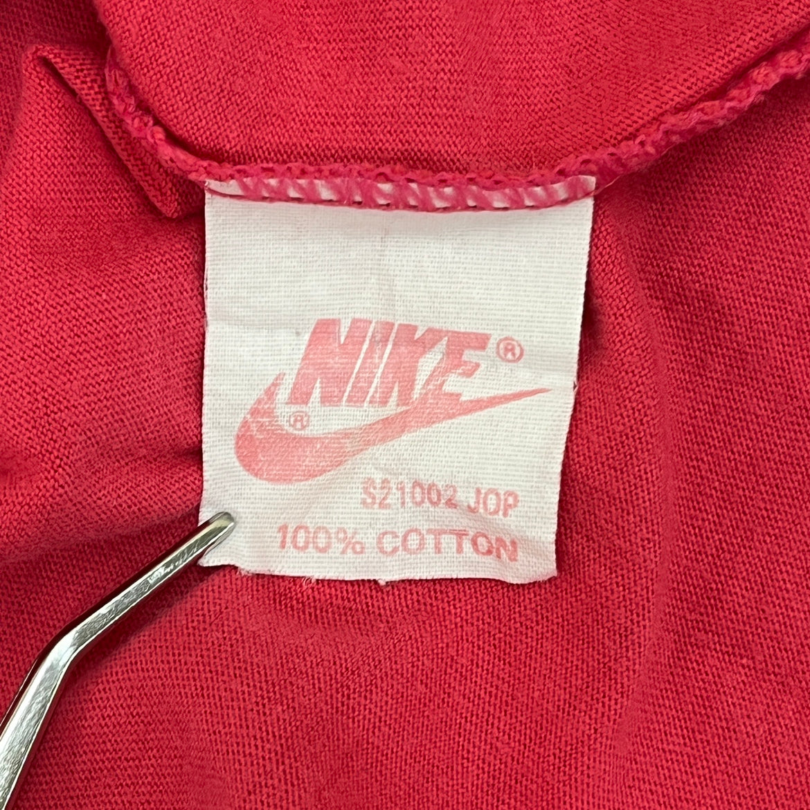 90年代 NIKE ナイキ 半袖Ｔシャツ センターロゴ 銀タグ ビンテージ Lサイズ 古着