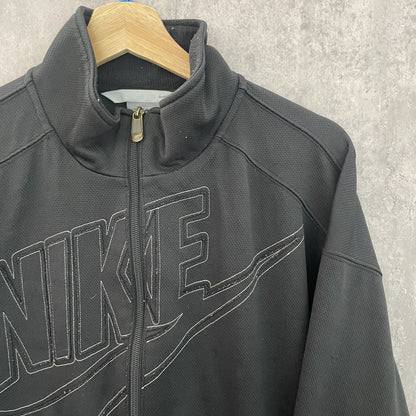 00s vintage 古着　ビンテージ　NIKE ナイキ　フロントロゴ　ジャージ　トラックジャケット　スポーツウェア　シティ　スポーツ