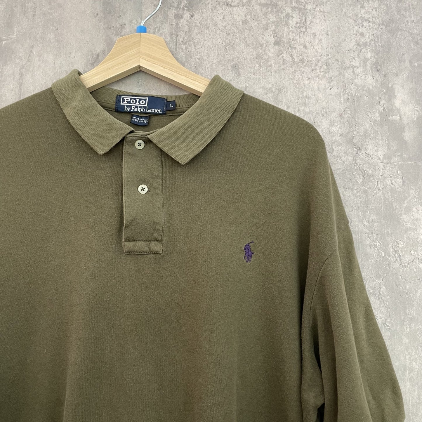 90s vintage 古着　ビンテージ　ポロラルフローレン　PoloRalphLauren ポロシャツ　ポニー刺繍　USA製　アメカジ