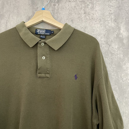 90s vintage 古着　ビンテージ　ポロラルフローレン　PoloRalphLauren ポロシャツ　ポニー刺繍　USA製　アメカジ