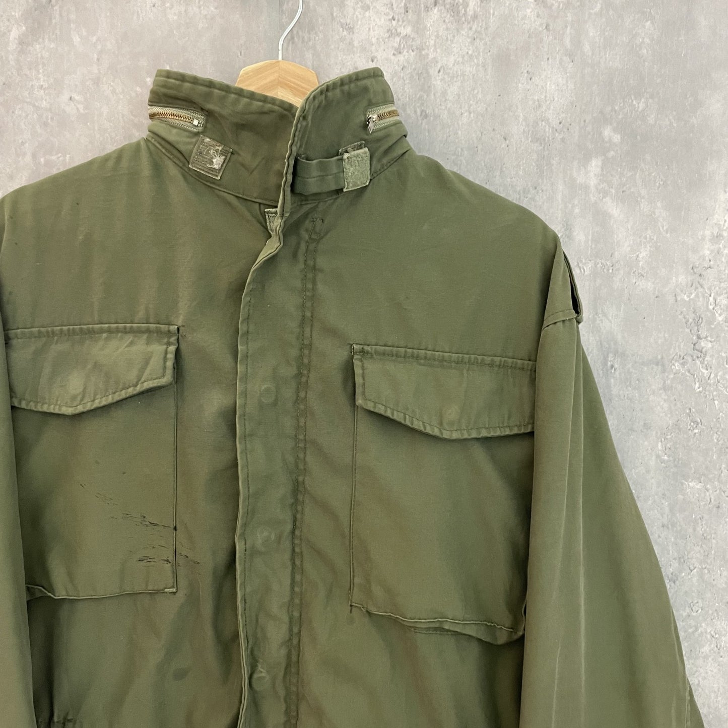 vintage 古着　M-65 military ミリタリージャケット　民間品