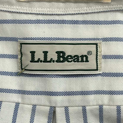 80s~90s L.L.Bean エルエルビーン ボタンダウンシャツ 17 1/2 Lサイズ 古着