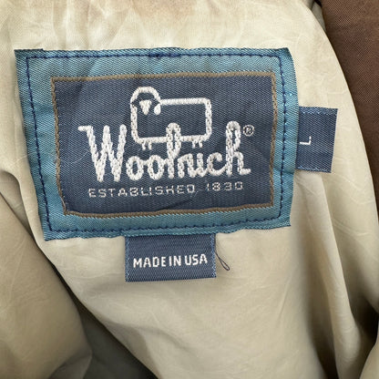 80s~90s vintage 古着 USA製 WOOLRICH ウールリッチ 長袖 コート ジップアップジャケット Lサイズ