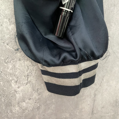 80s 90s vintage 古着　ビンテージ　WestArk  ウェストアーク　スタジャン　アメカジ　刺繍　ネイビー