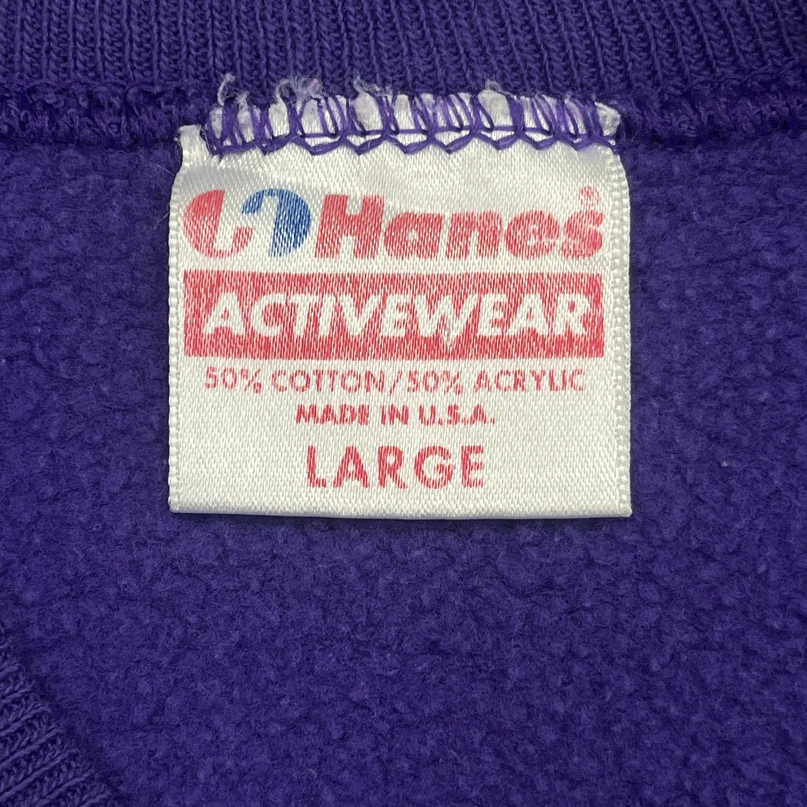 80s~ USA製 vintage 古着 Hanes ヘインズ 無地スウェット トレーナ Lサイズ