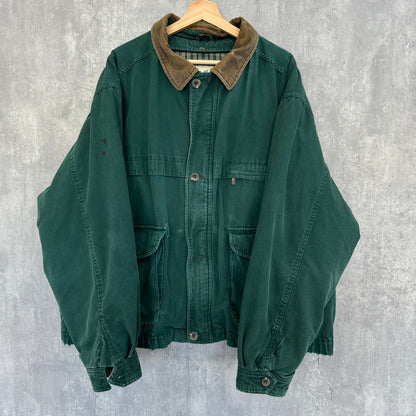 90s vintage 古着 Eddie Bauer エディーバウアー ハンティングジャケット ダウンライナー付き XXLサイズ