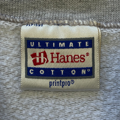 90s vintage 古着 Hanes ヘインズ アメリカ国旗スウェット トレーナー フロントプリント