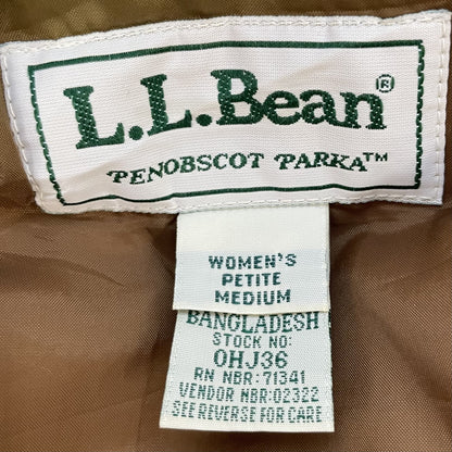 90s vintage 古着　ビンテージ　エルエルビーン　L.L.Bean マウンテンパーカー　ダウンジャケット　ドローコード付　アウトドア