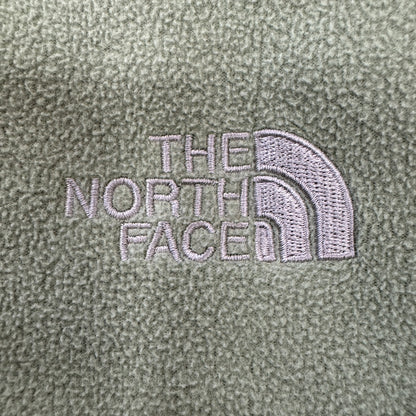 THENORTHFACE ザノースフェイス フリース バングラデシュ製 フルジップジップ グリーン Mサイズ