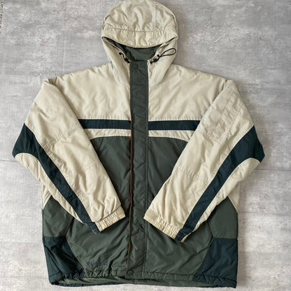 コロンビア　Columbia　ナイロンパーカー　Insulated Nylon Field Parka 　好配色カーキ　メンズXL