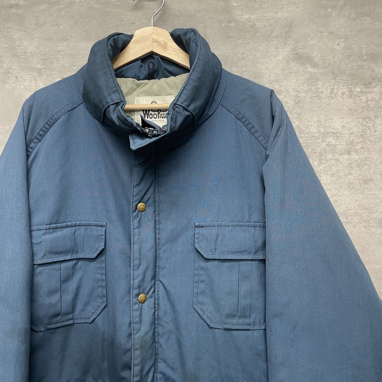 80s USA製　WOOLRICH ウールリッチ　中綿　マウンテンジャケット vintage 古着　ビンテージ