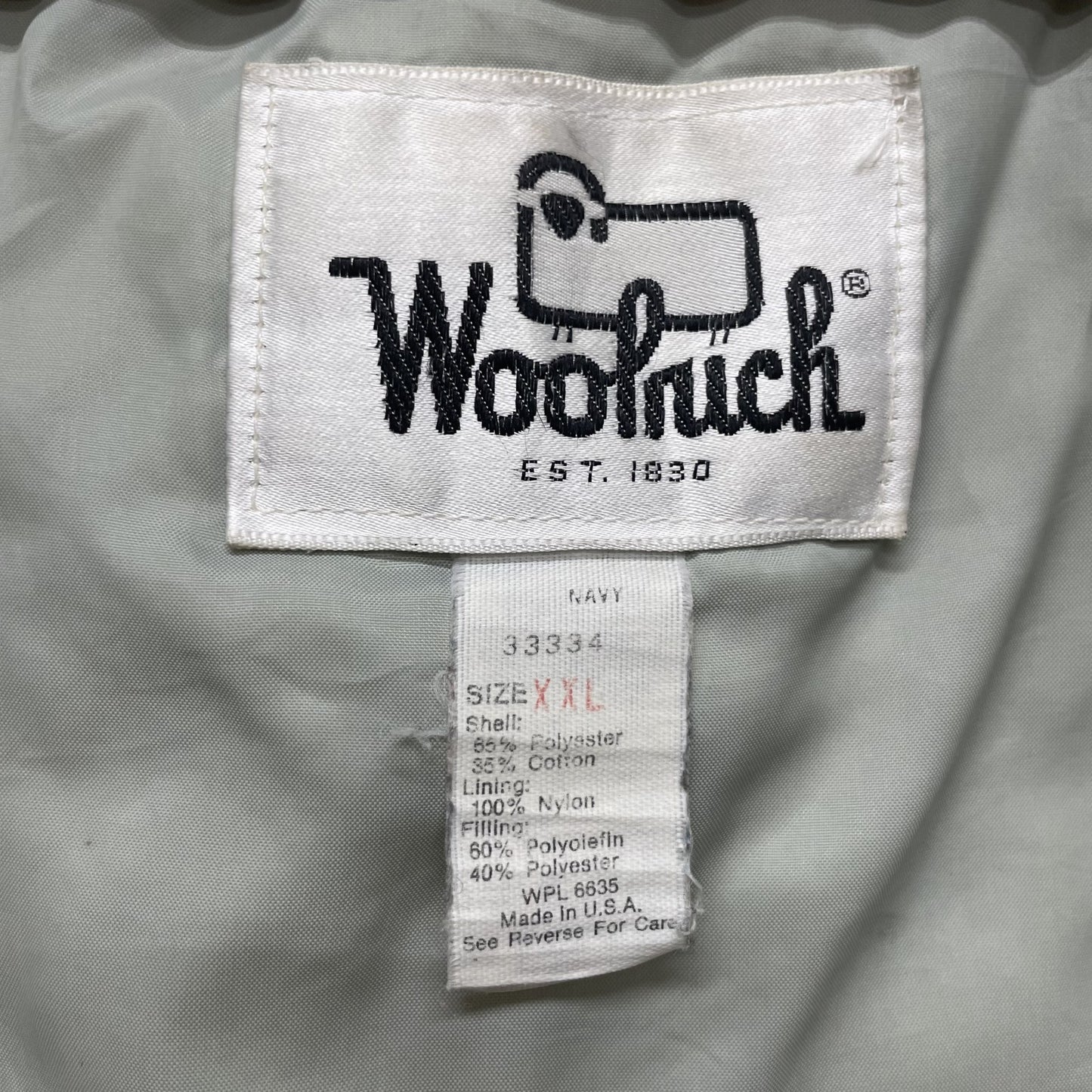 80s USA製　WOOLRICH ウールリッチ　中綿　マウンテンジャケット vintage 古着　ビンテージ