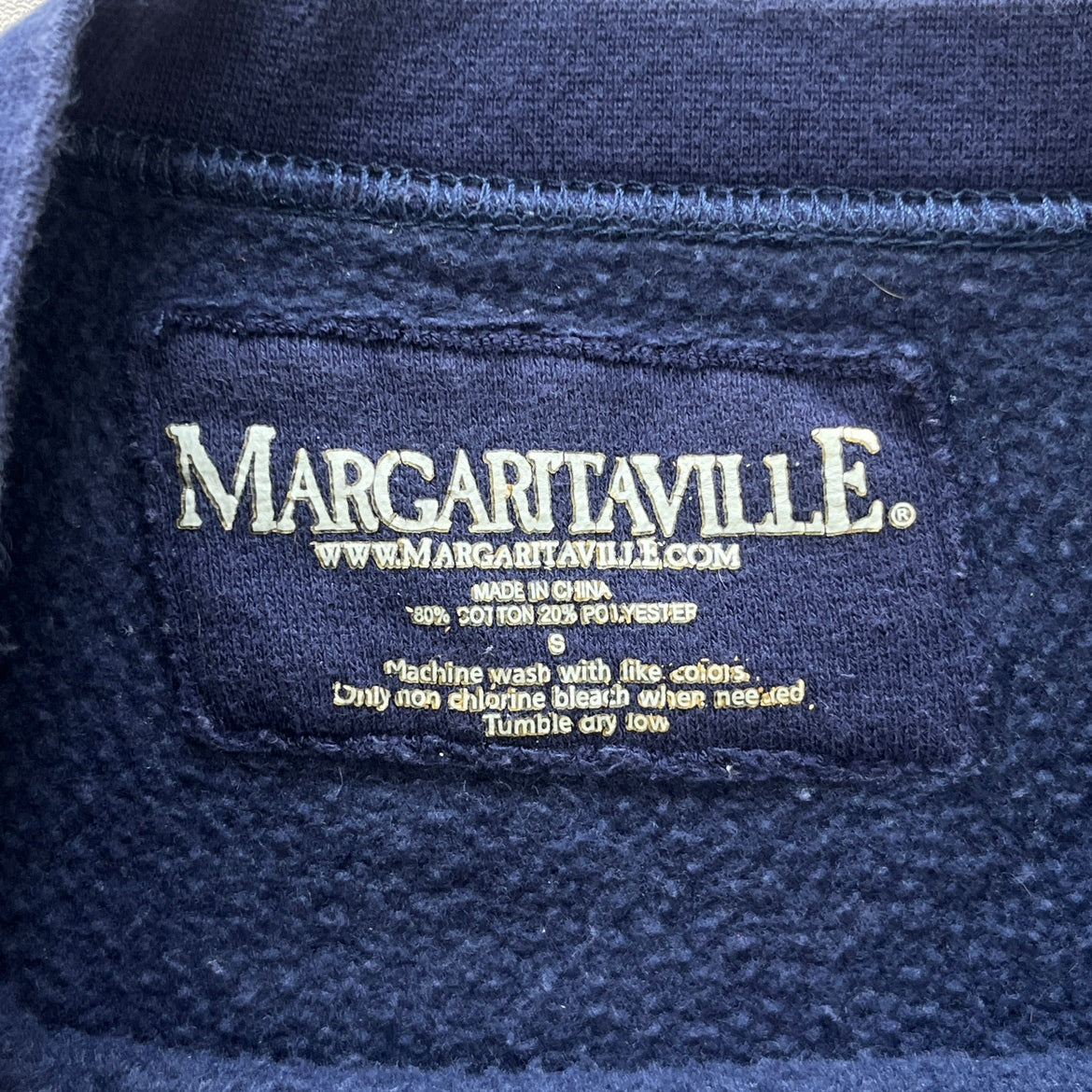 MARGARITAVILLE マルガリータビル LASVEGAS プリントスウェット トレーナ Sサイズ