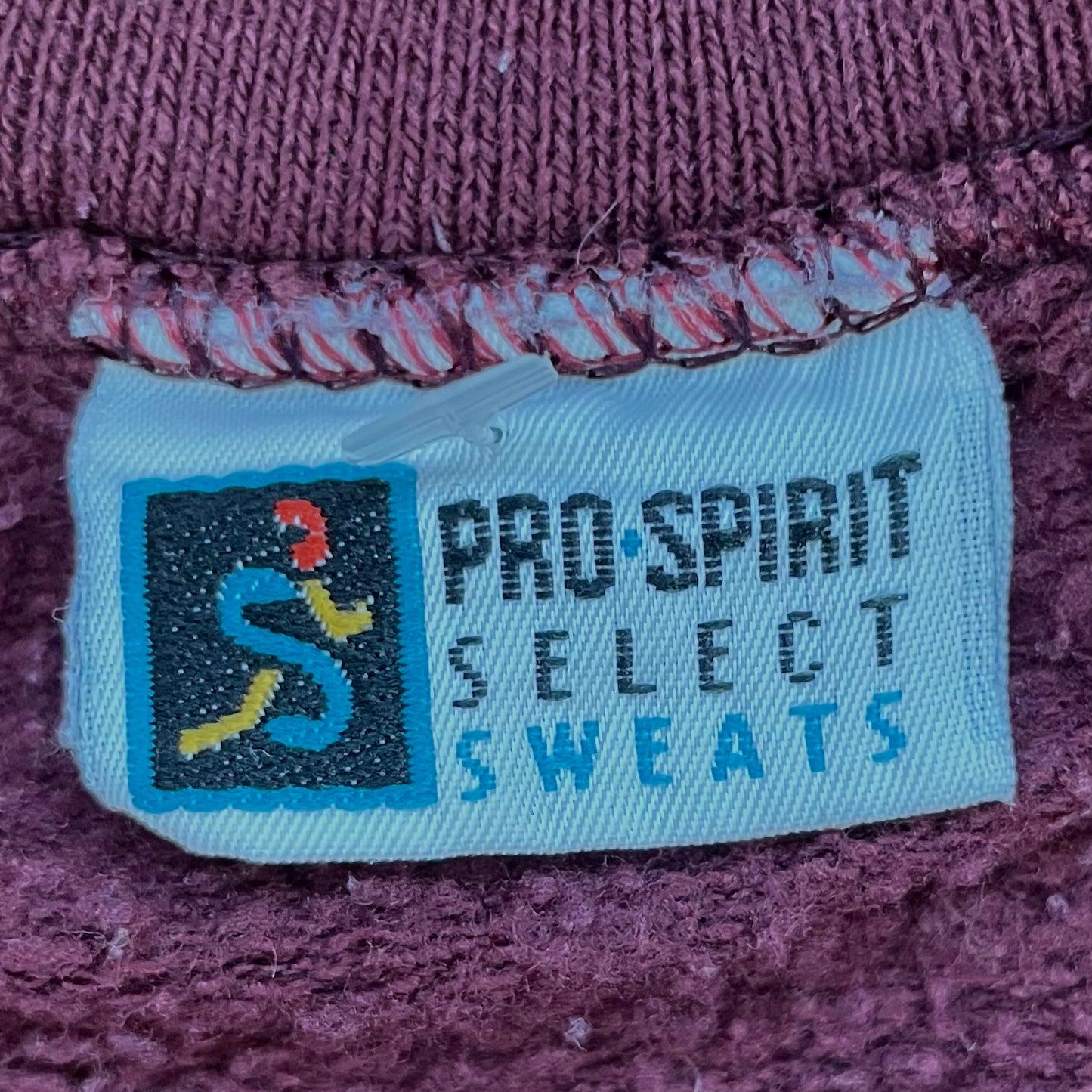 90s vintage 古着　ビンテージ　スウェット　無地　ワインレッド　ストリート　ノームコア　