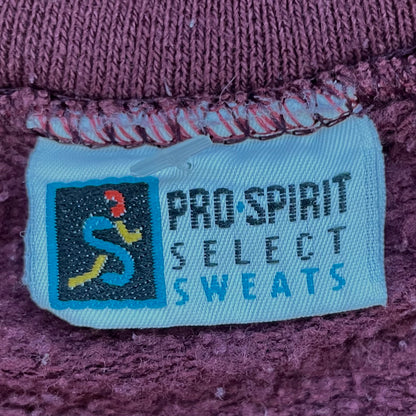 90s vintage 古着　ビンテージ　スウェット　無地　ワインレッド　ストリート　ノームコア　