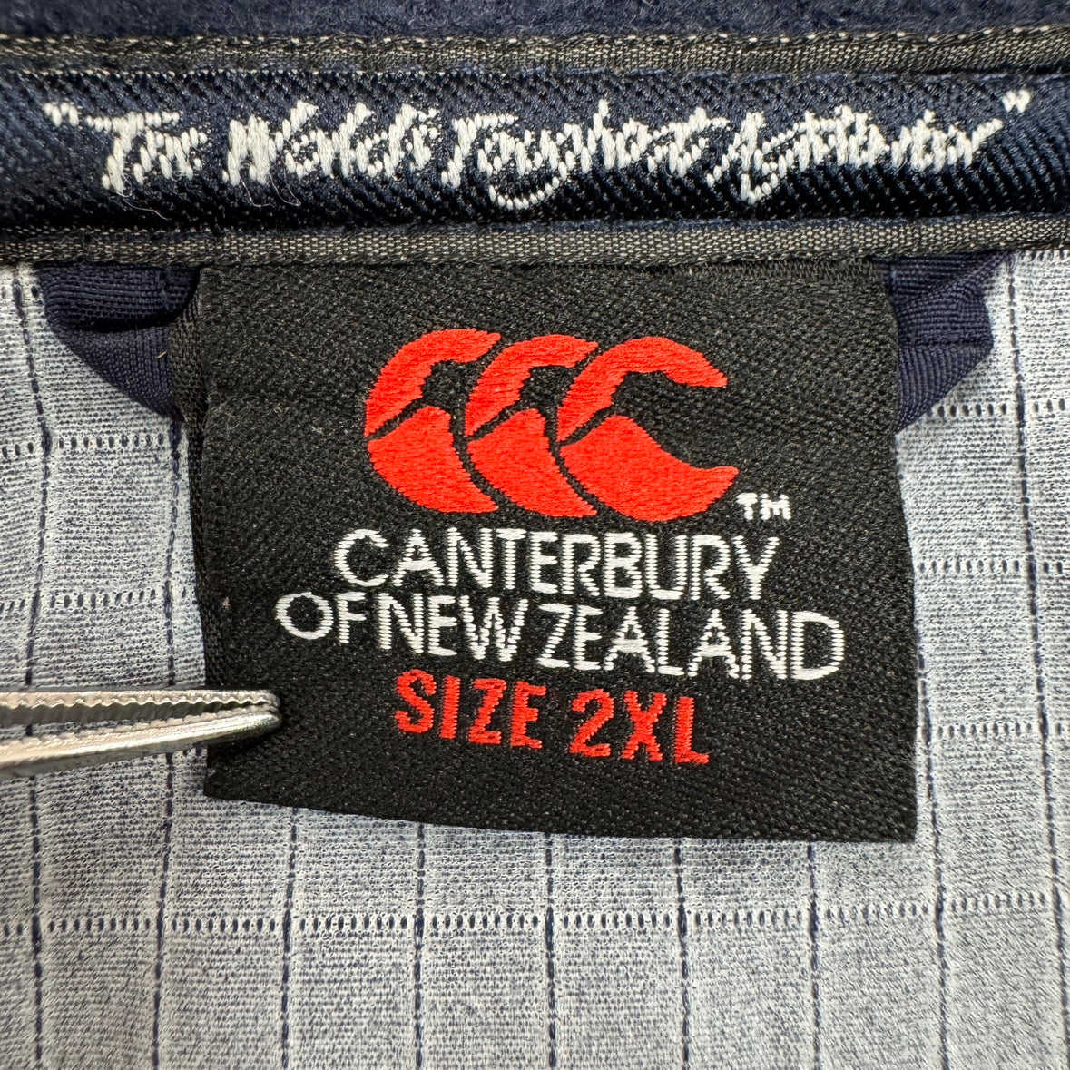 canter bury of new zealand ナイロン プルオーバー リップストップ 黒タグ 中国製 サイズ2XL