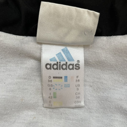 90s vintage 古着　ビンテージ　adidas ナイロンジャケット　テック　フルジップ　ドローコード