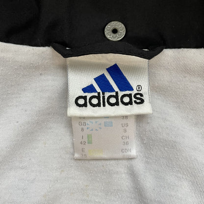 90s vintage 古着　ビンテージ　adidas ナイロンジャケット　テック　フルジップ　ドローコード