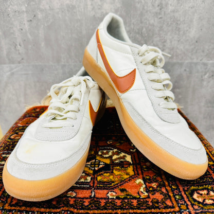 NIKE スニーカー 26cm KILLSHOT 2 LEATHER 432997-127 キルショット 2 レザー ジェイクルー セイル デザートオレンジ-ガムイエロー 古着