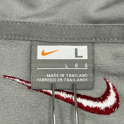 00s NIKE ナイキ トラックジャケット 胸ロゴ グレー L vintage 古着