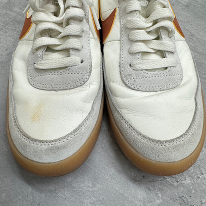 NIKE スニーカー 26cm KILLSHOT 2 LEATHER 432997-127 キルショット 2 レザー ジェイクルー セイル デザートオレンジ-ガムイエロー 古着