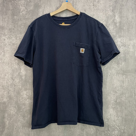 00s vintage 古着　ビンテージ　カーハート　Carhartt Tシャツ　ワンポイントロゴポケット　ストリート　ポケット　スケーター