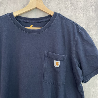 00s vintage 古着　ビンテージ　カーハート　Carhartt Tシャツ　ワンポイントロゴポケット　ストリート　ポケット　スケーター