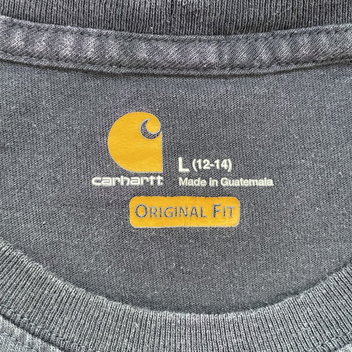 00s vintage 古着　ビンテージ　カーハート　Carhartt Tシャツ　ワンポイントロゴポケット　ストリート　ポケット　スケーター