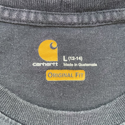 00s vintage 古着　ビンテージ　カーハート　Carhartt Tシャツ　ワンポイントロゴポケット　ストリート　ポケット　スケーター