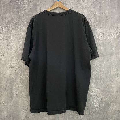 00s vintage 古着　ビンテージ　カーハート　Carhartt Tシャツ　ワンポイントロゴポケット　ストリート　スケーター　ブラック