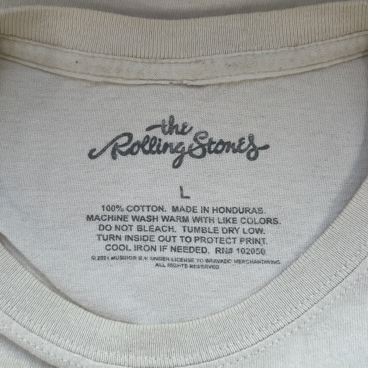 00s vintage 古着　ビンテージ　THE ROLLING STONES バンドTシャツ　カジュアル　プリント