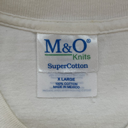 vintage 古着　ビンテージ　モーターTシャツ　ストリート　フロントプリント　オーバーサイズ　カジュアル　ホワイト　