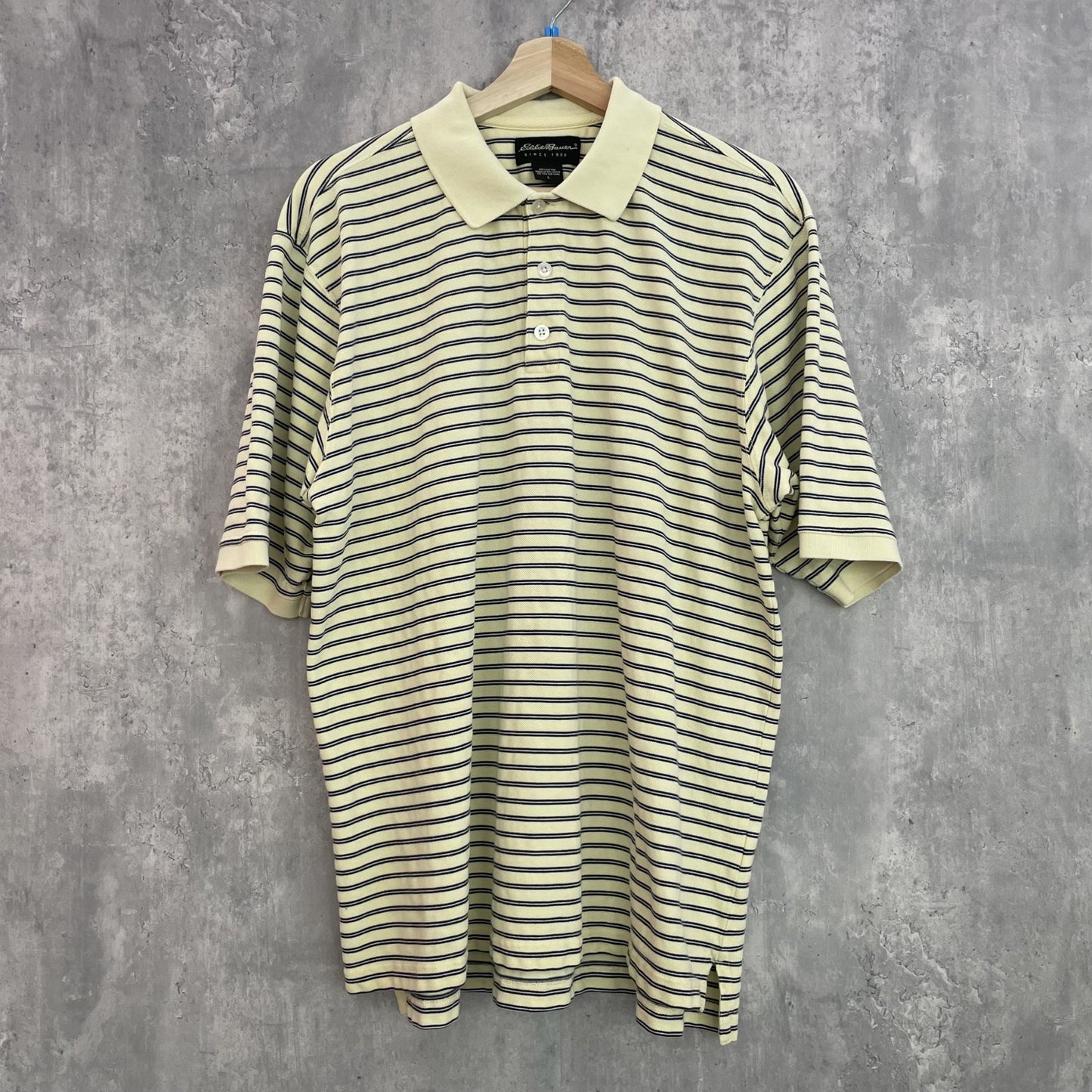 00s vintage 古着　ビンテージ　エディーバウアー　EddieBauer　ポロシャツ　ボーダー　カジュアル　紳士