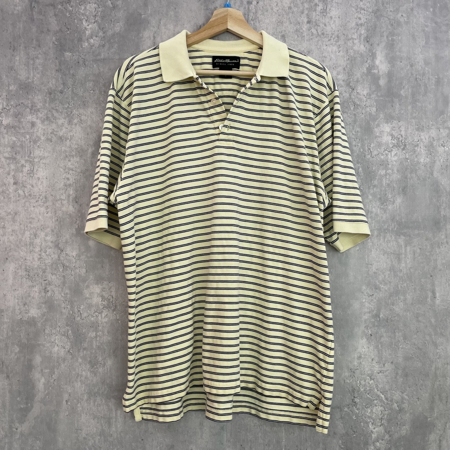 00s vintage 古着　ビンテージ　エディーバウアー　EddieBauer　ポロシャツ　ボーダー　カジュアル　紳士
