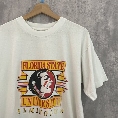 VINTAGE 古着　ビンテージ　Tシャツ　フロントプリント　両シングルステッチ　スケーター　オーバーサイズ　ストリート