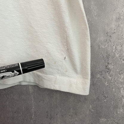 VINTAGE 古着　ビンテージ　Tシャツ　フロントプリント　両シングルステッチ　スケーター　オーバーサイズ　ストリート