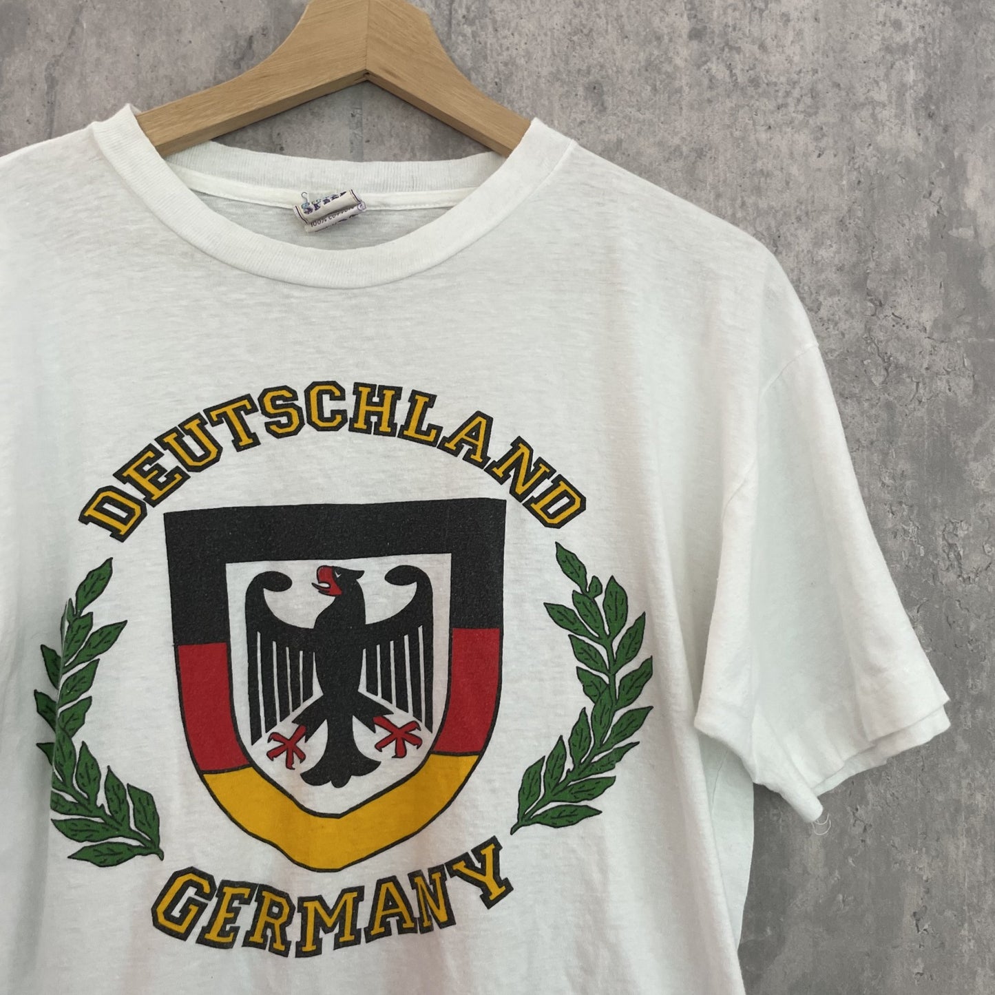 90s vintage 古着　ビンテージ　speed Tシャツ　両シングルステッチ　フロントデザイン　アメカジ　カジュアル