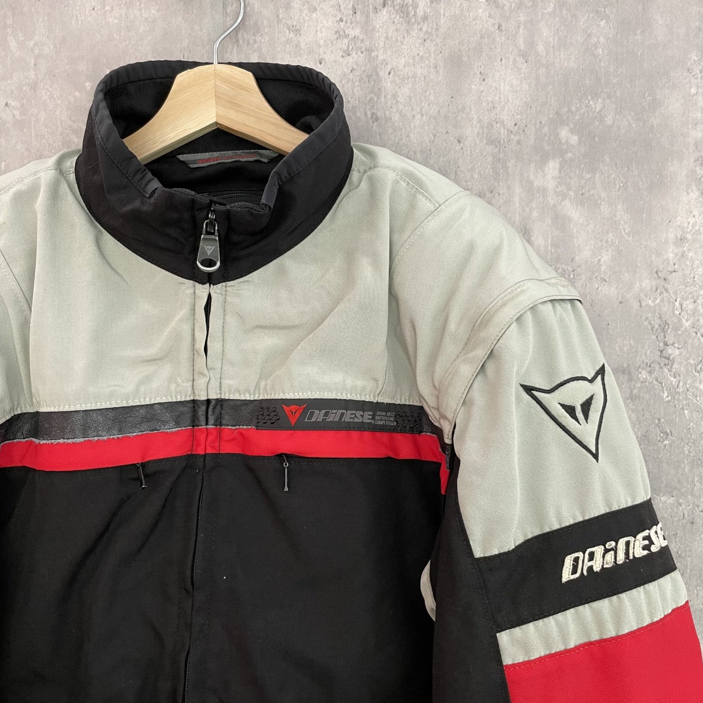 vintage 古着　DAinese ビンテージ　レーシングジャケット　ダイネーゼ　ライダースジャケット　切り替えジャケット