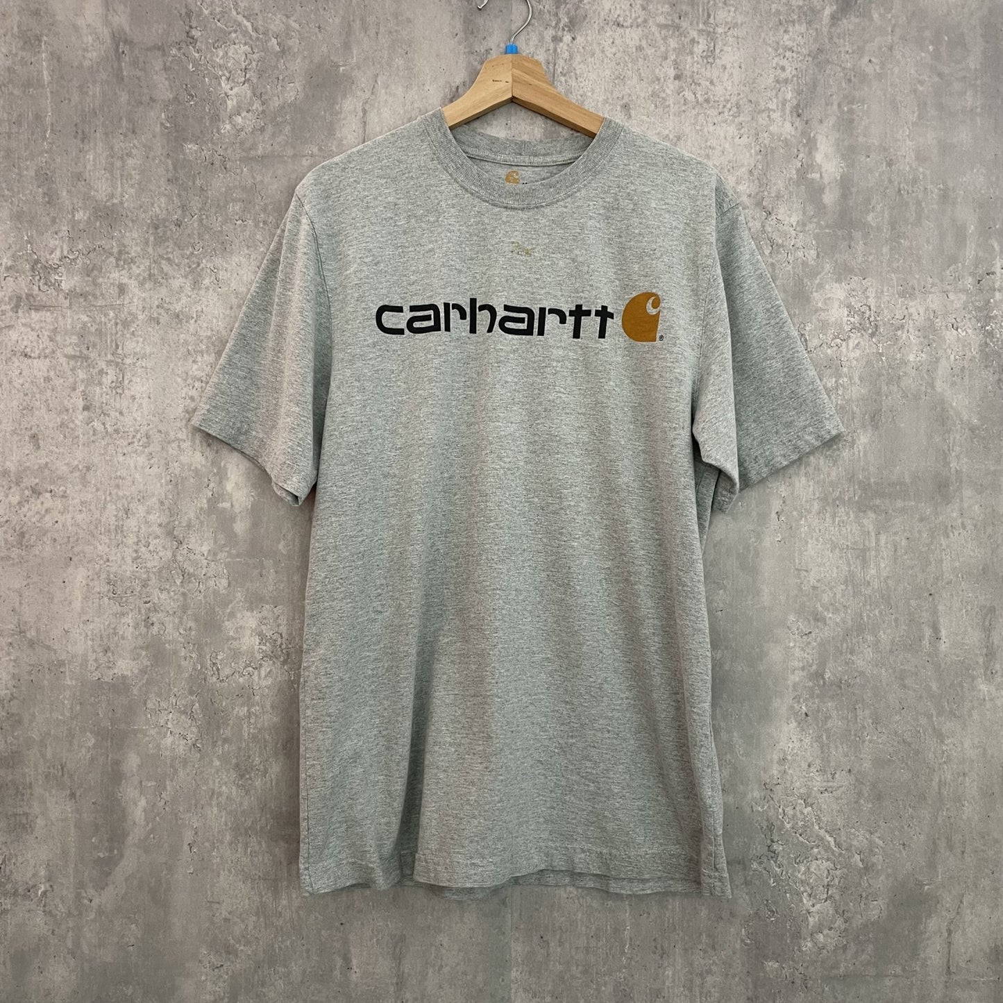 00s vintage 古着　ビンテージ　カーハート　Carhartt  Tシャツ　ビッグロゴ　ストリート　プリントロゴ