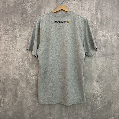 00s vintage 古着　ビンテージ　カーハート　Carhartt  Tシャツ　ビッグロゴ　ストリート　プリントロゴ