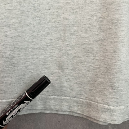 90s vintage 古着　ビンテージ　フルーツオブザルーム　Tシャツ　フロントプリント　両シングル　ストリート　グレー