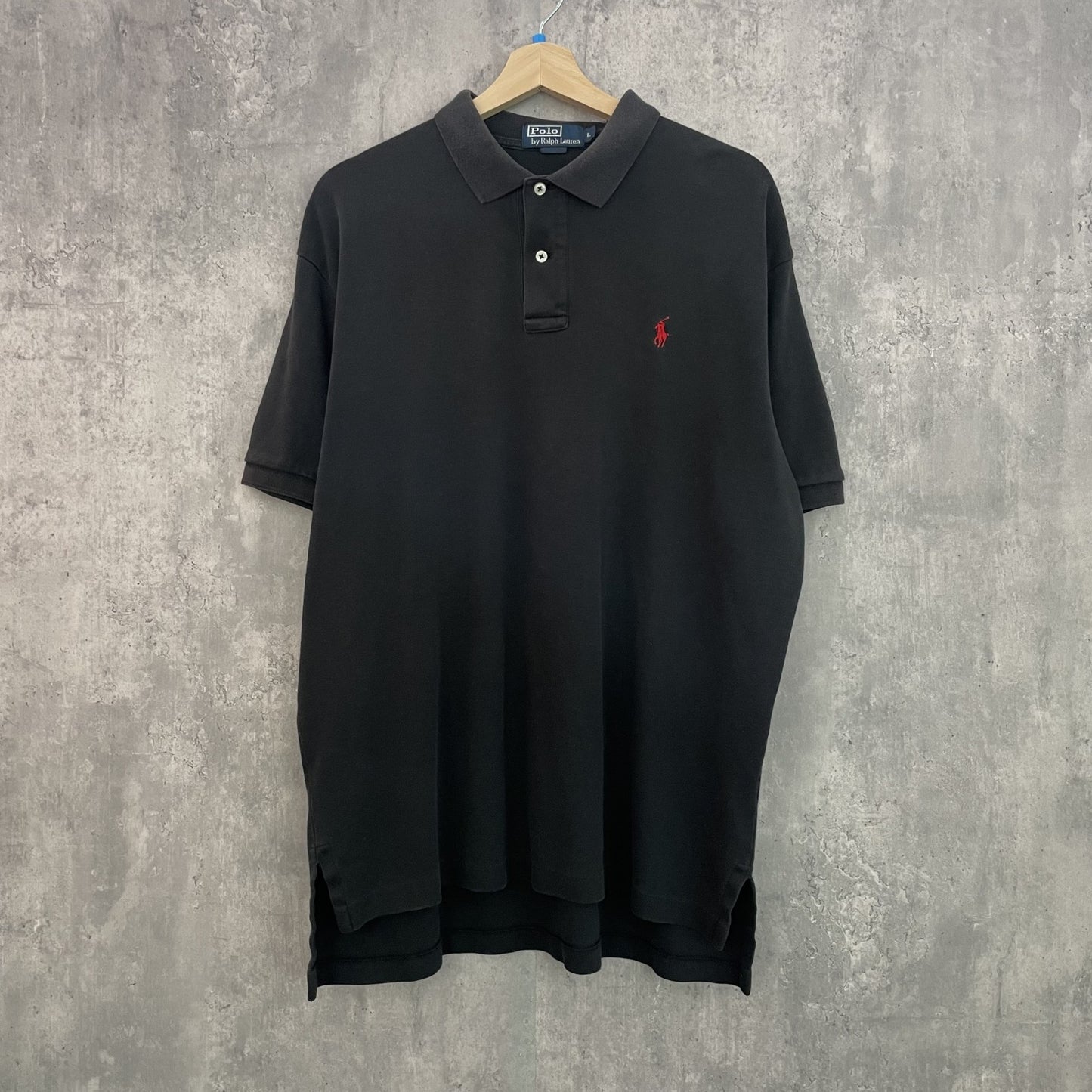 90s vintage 古着　ビンテージ　ラルフローレン　RalphLauren ポロシャツ　紳士　カジュアル　刺繍
