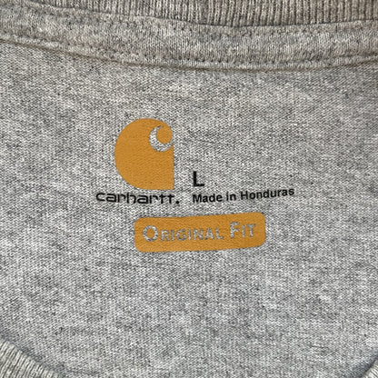 00s vintage 古着　ビンテージ　カーハート　Carhartt Tシャツ　ワンポイントロゴポケット　ストリート　スケーター