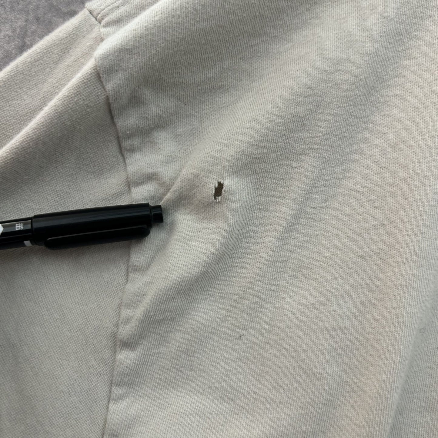 90s vintage 古着　ビンテージ　アニマルTシャツ　オーバーサイズ　鹿　動物　ベージュ　ストリート