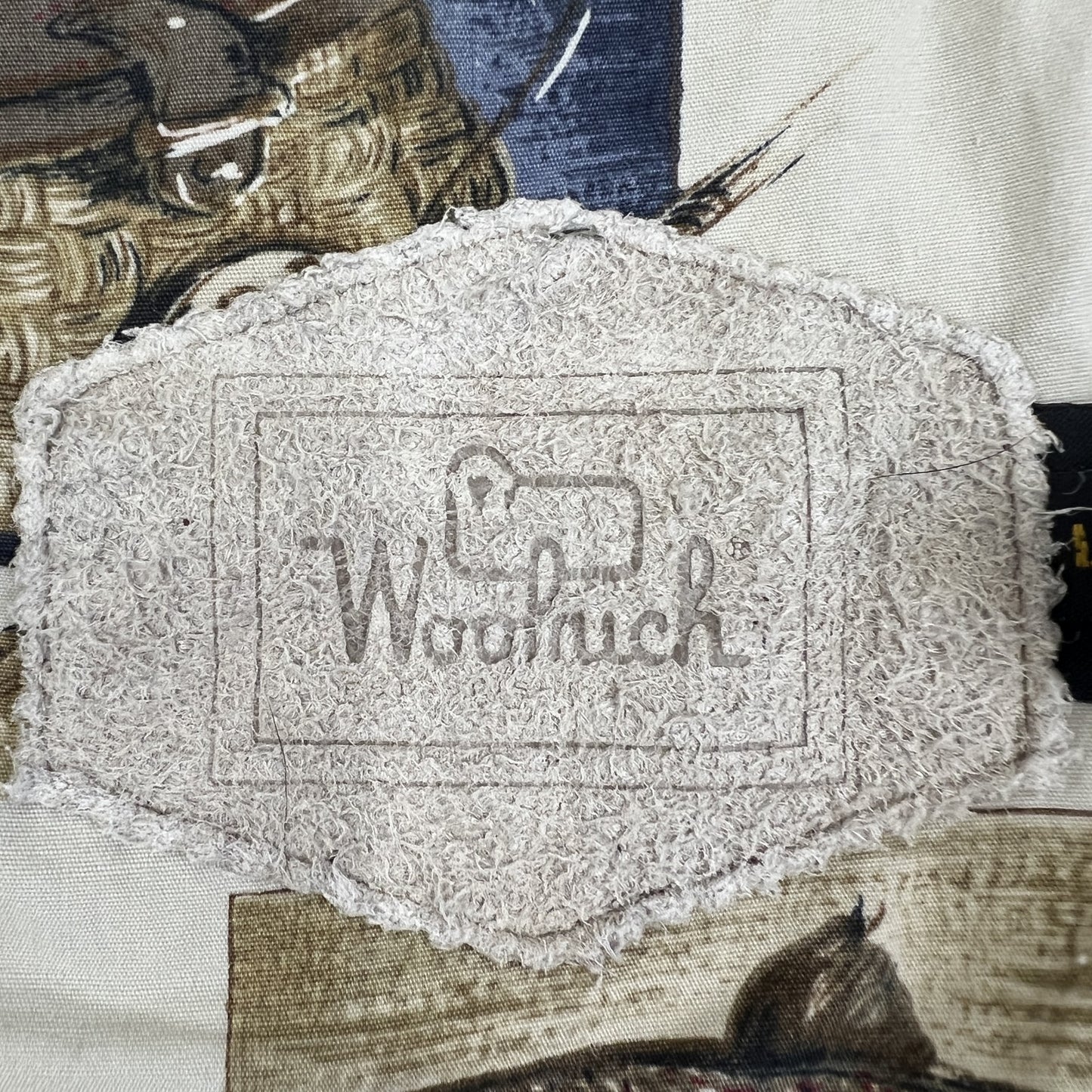 90's Woolrich ウールリッチ フィッシングベスト 釣り 古着