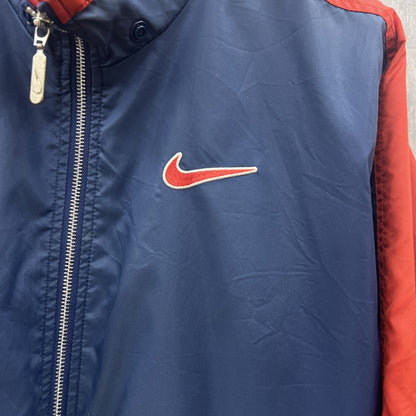 90's NIKE ナイキ 白タグ スポーツ ナイロンジャケット 古着