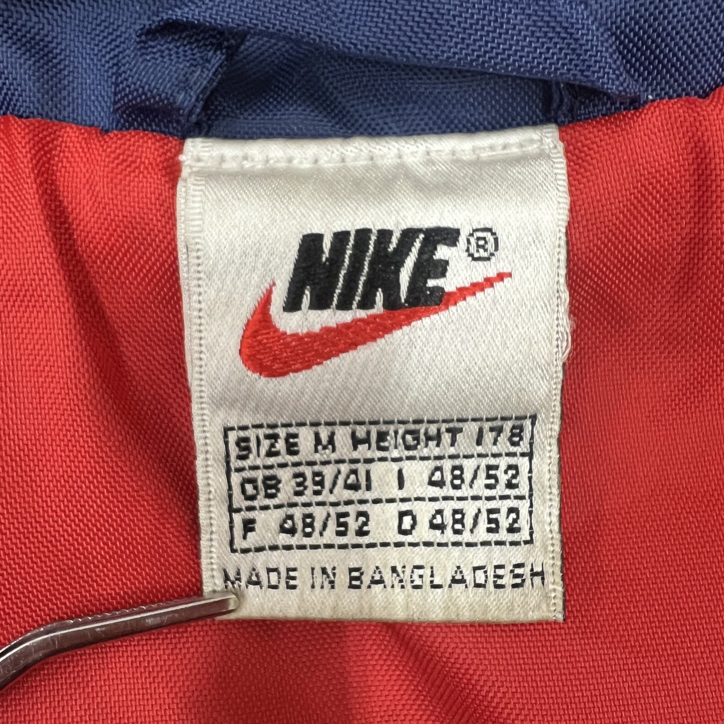 90's NIKE ナイキ 白タグ スポーツ ナイロンジャケット 古着