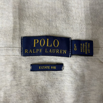 00s vintage 古着　ビンテージ　ラルフローレン　ハーフジップ　長袖　胸ポニー刺繍　POLO RALPH LAUREN